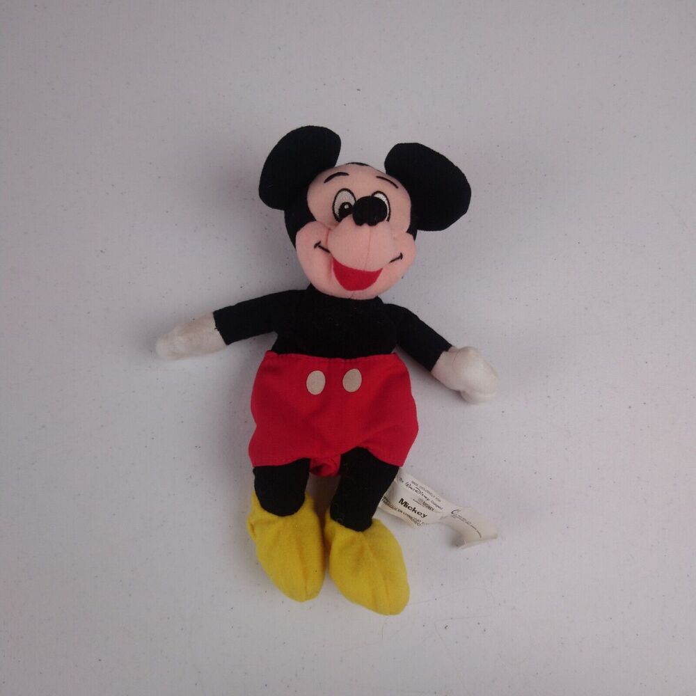 VTG The Walt Disney Company Mickey Mouse 9" Bean Bag Plush